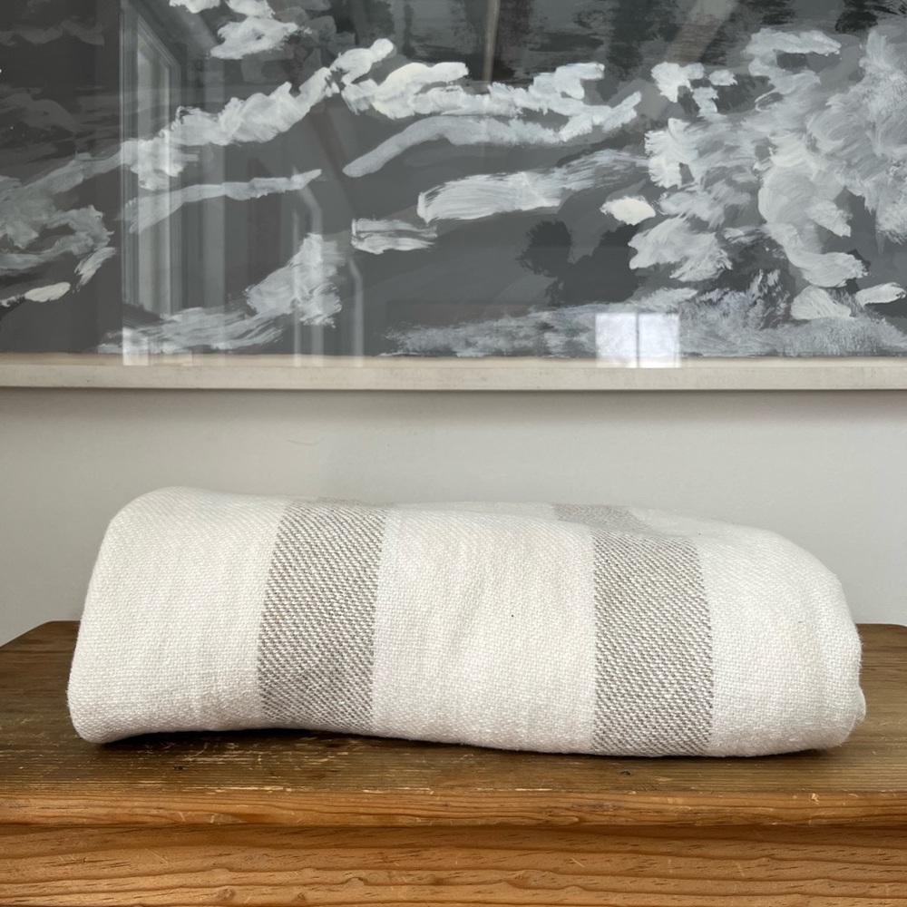 Cultiver Luna Stripe Throw - Picture 7 of 7